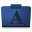 Blue Fonts Icon 32x32 png